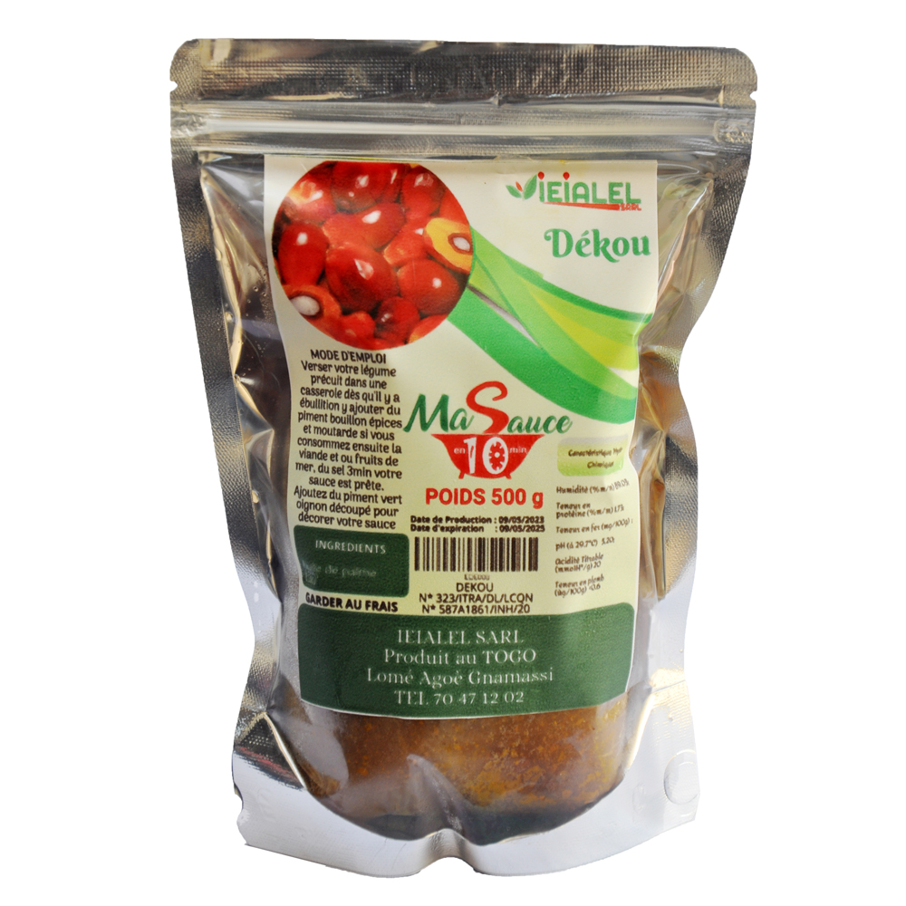 Dekou – Jus de noix de palme – Palm nut juice